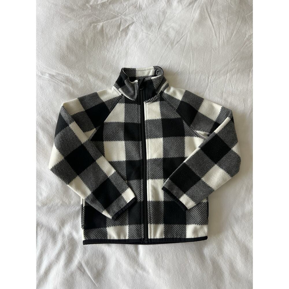 Wonder Nation Toddler Microfleece Zip Jacket, Plaid
